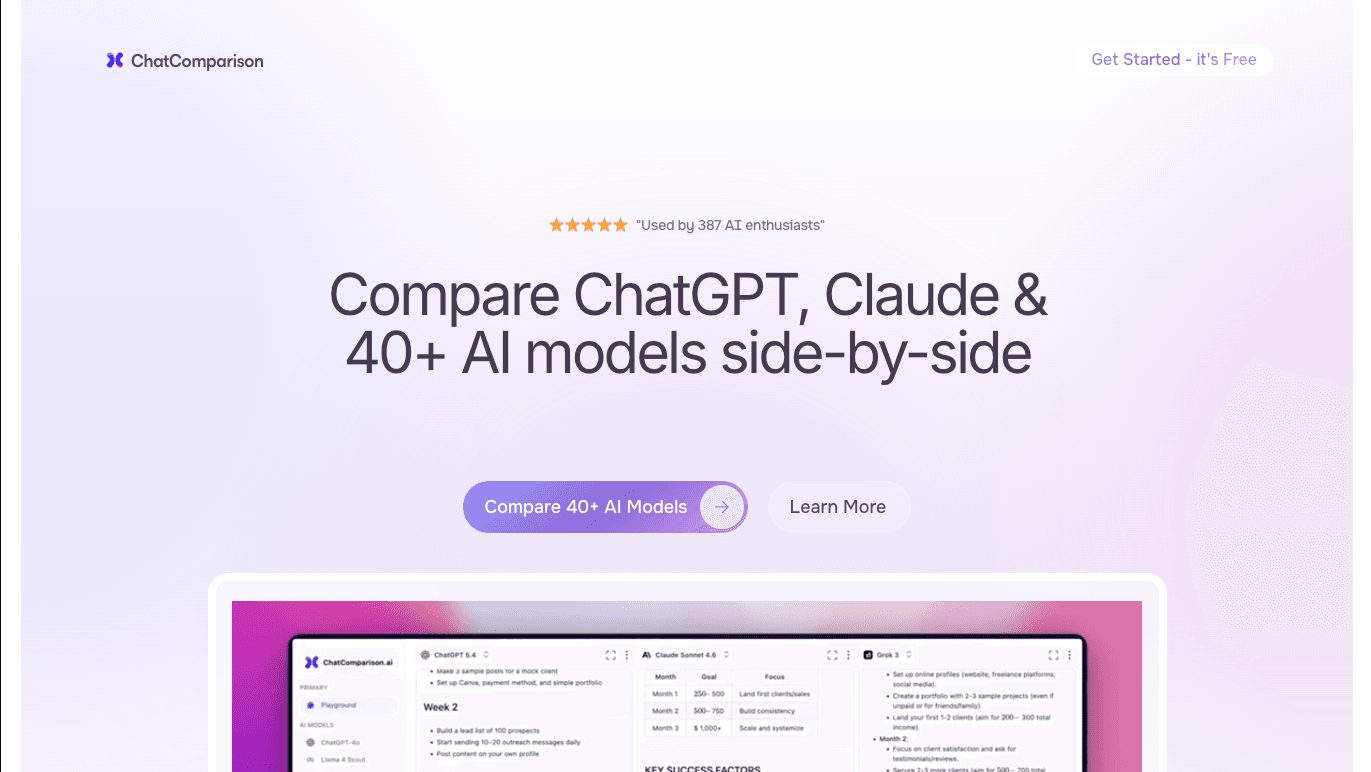 ChatComparison